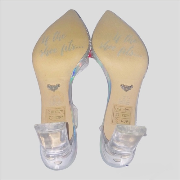 Disney Aldo Clear Glass Slipper Heels ! 🧊 Bride to Be, Wedding, Wedding guest - Picture 5 of 6
